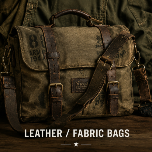 Iron Mesmar - Leather / Fabric Bags